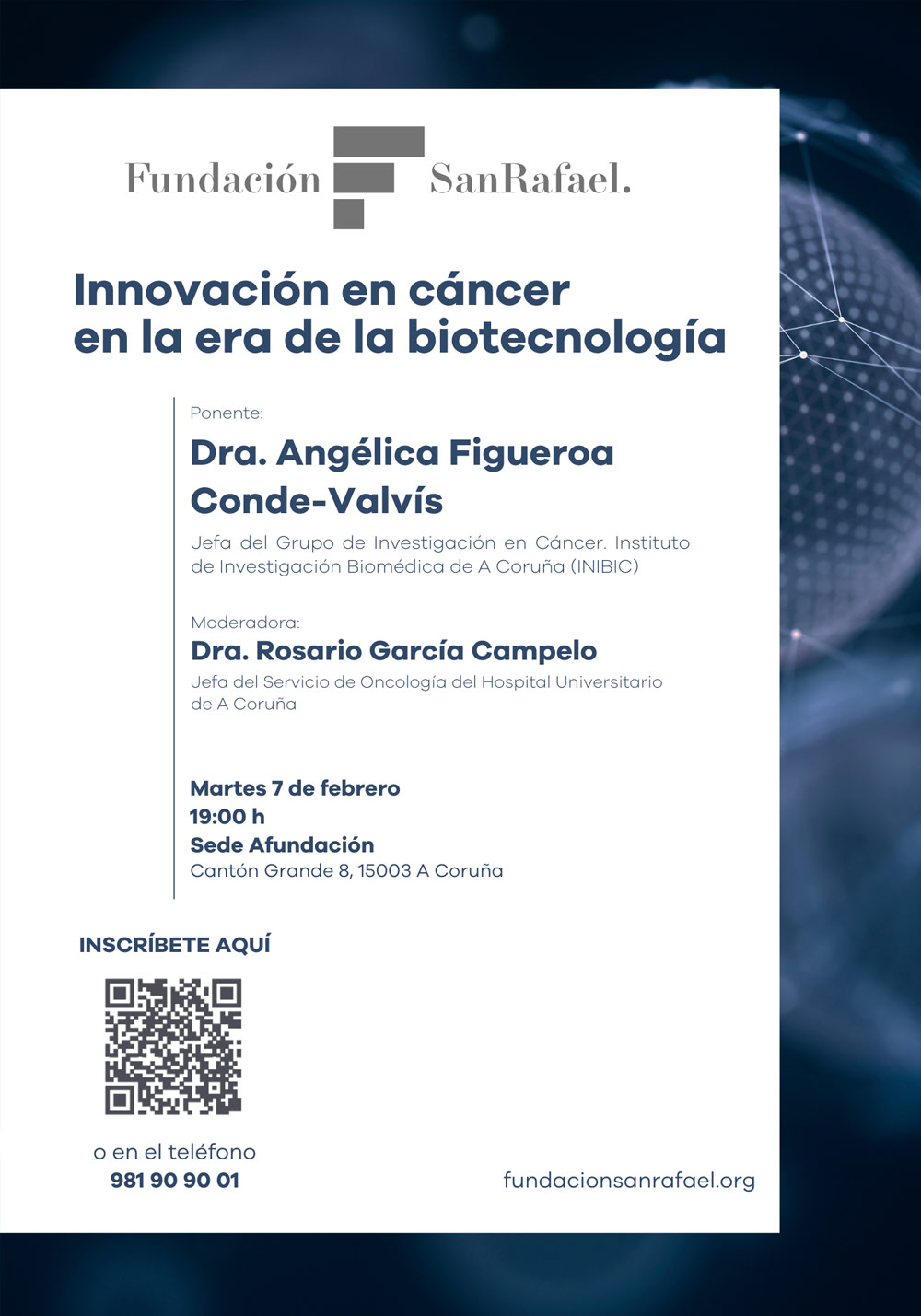 Conferencia | Innovación en cáncer en la era de la biotecnología